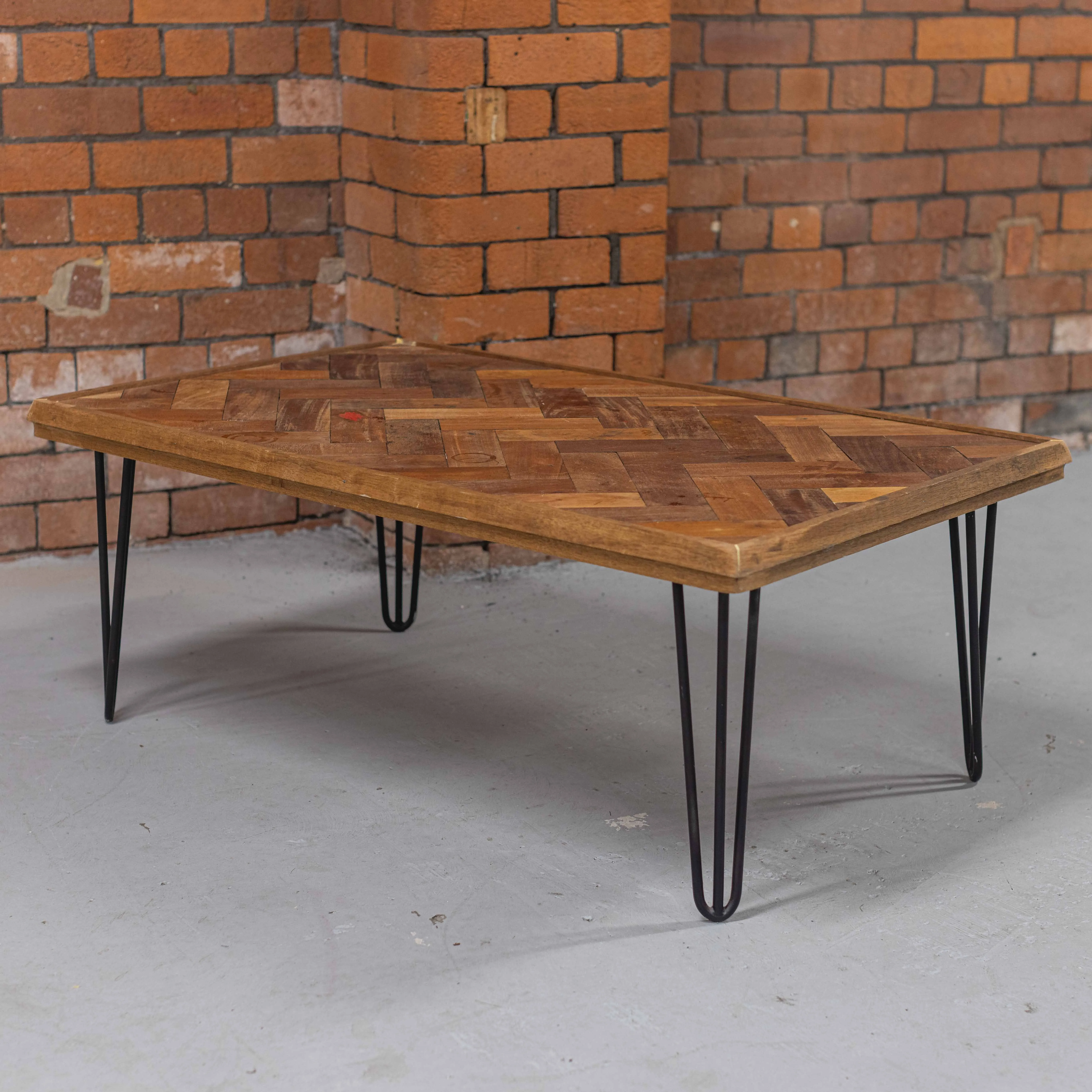 Parquet Wooden Coffee Table