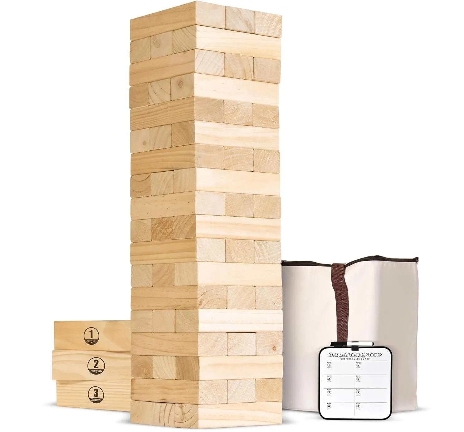 Giant Wooden Stacking Game