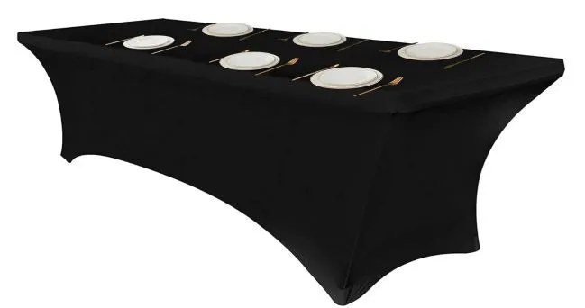 Rectangular Table Cover - Spandex - 6ft