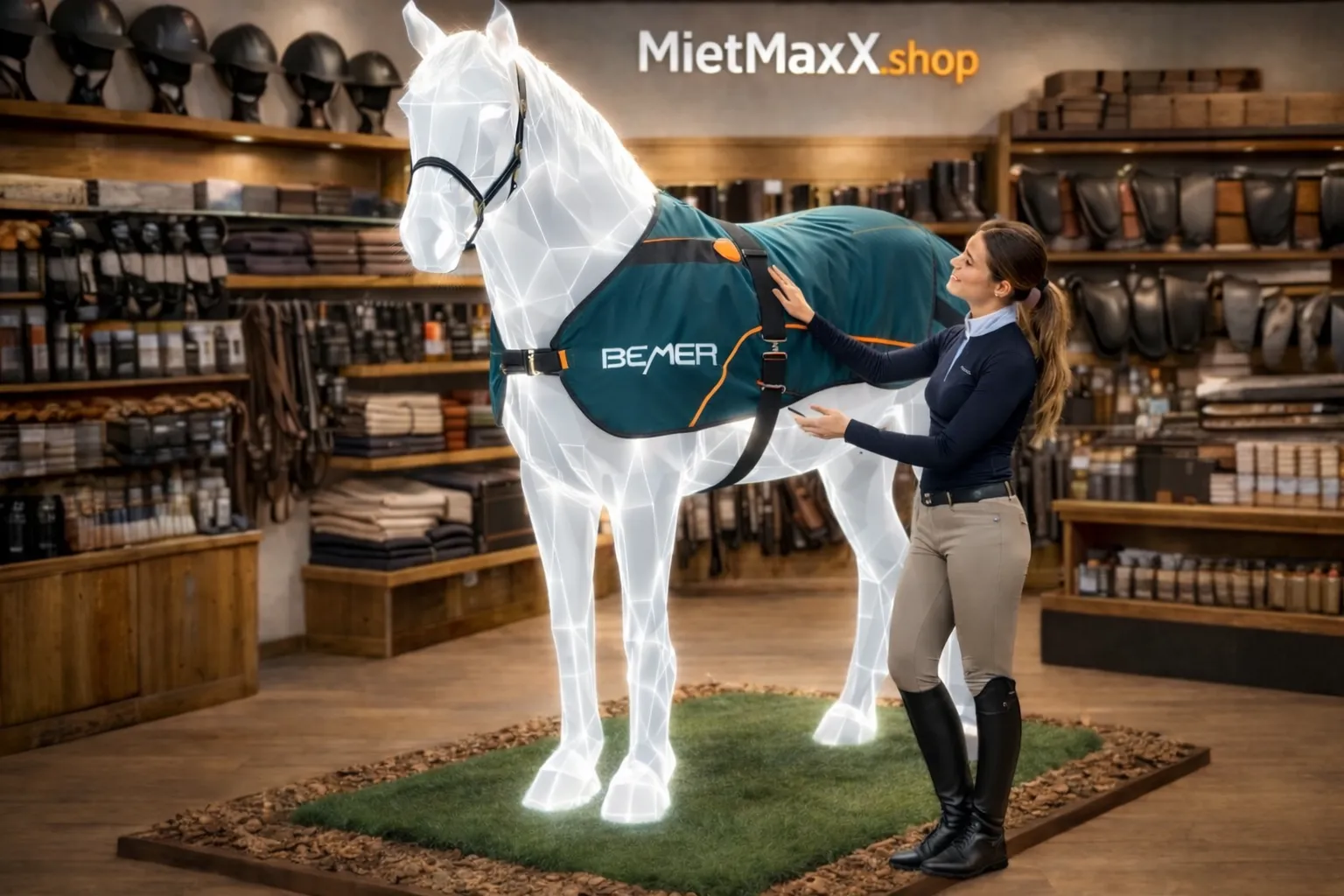 BEMER Pferdedecke mieten