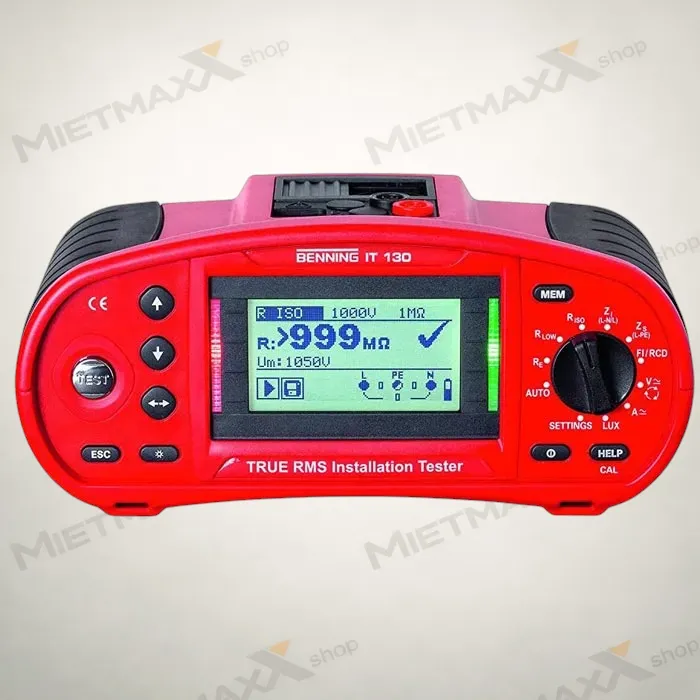 [MIETGERÄT] Benning IT 130 Installationstester