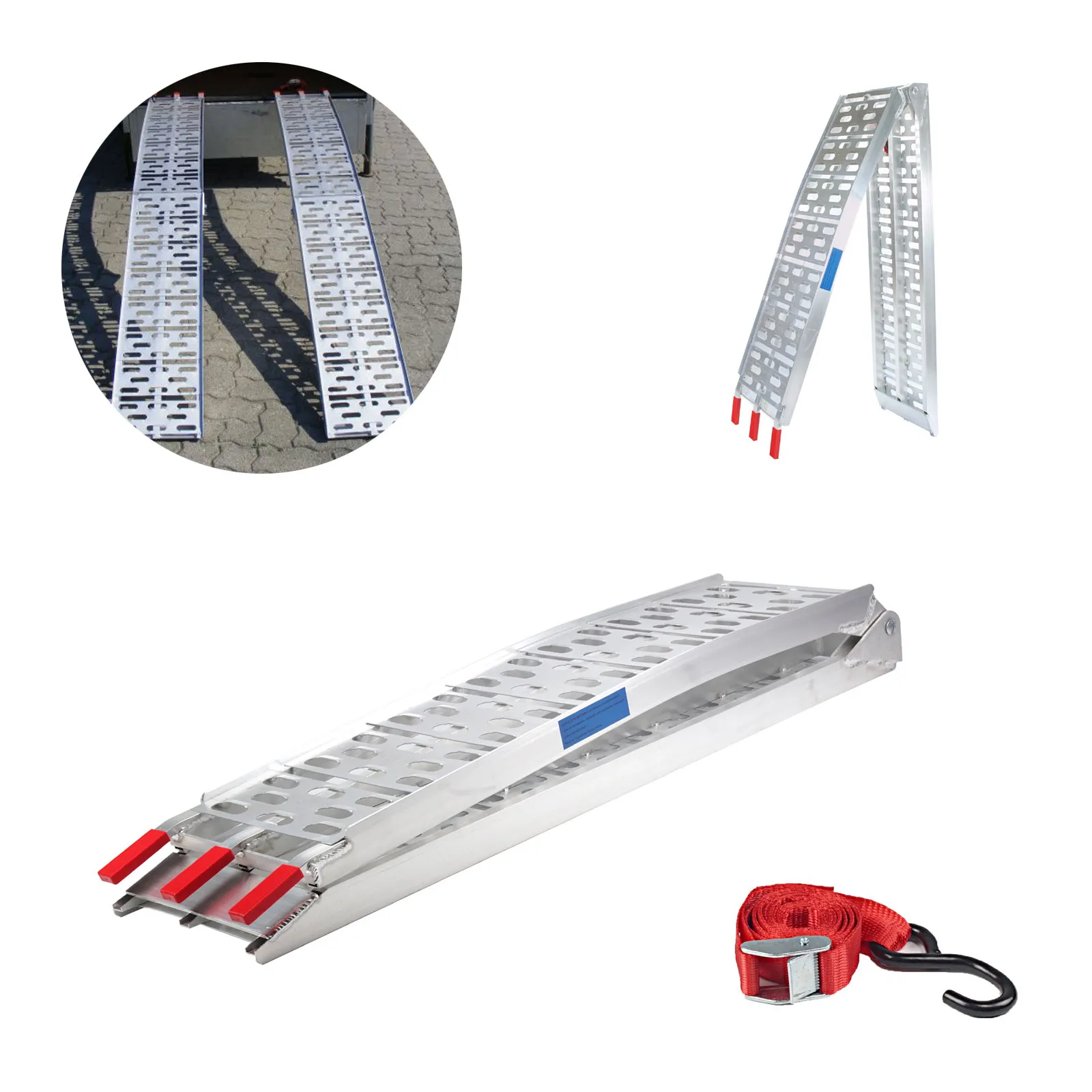 Klapp Rampen 0.5t (Paar)