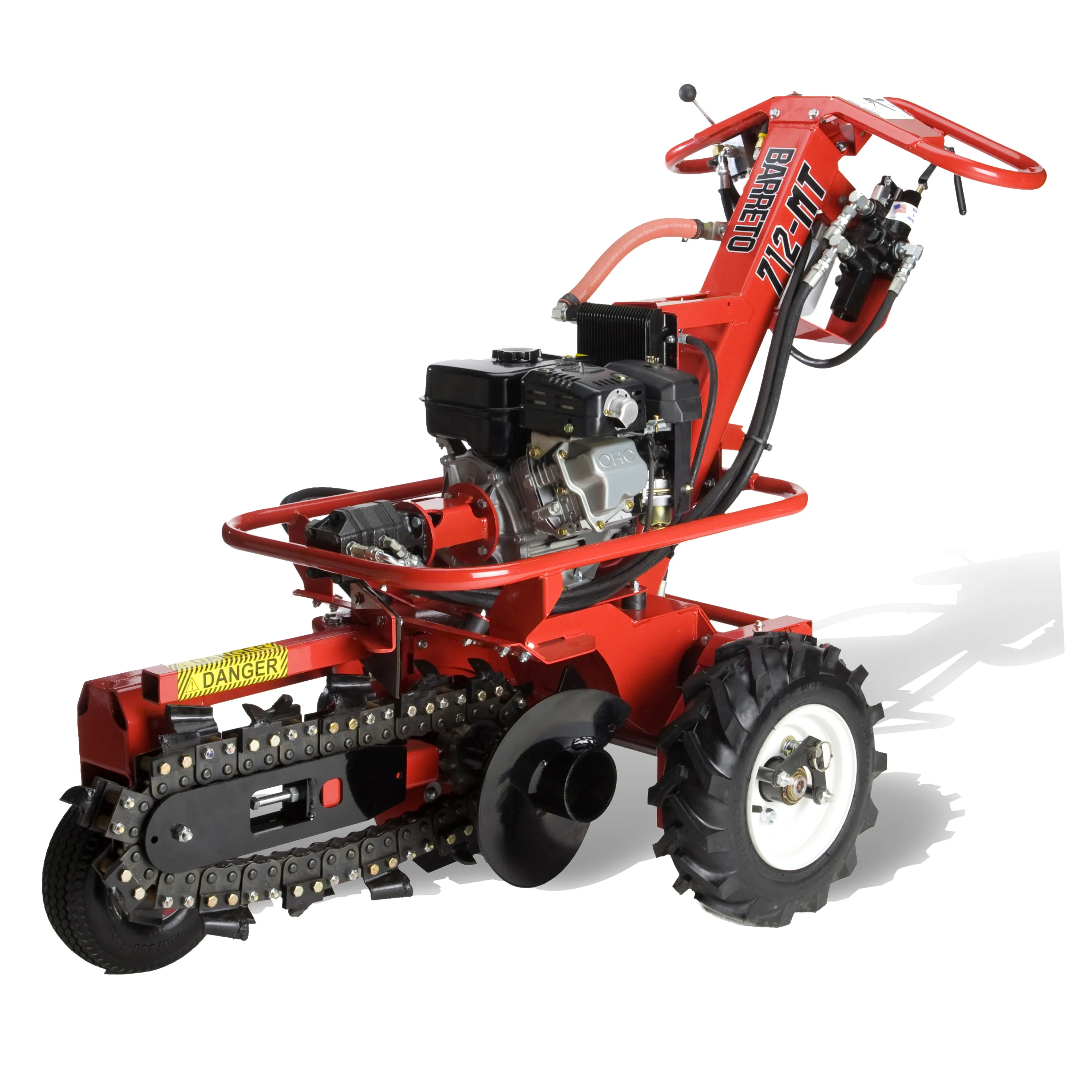 Grabenfräse 6,5PS 200kg 45cm