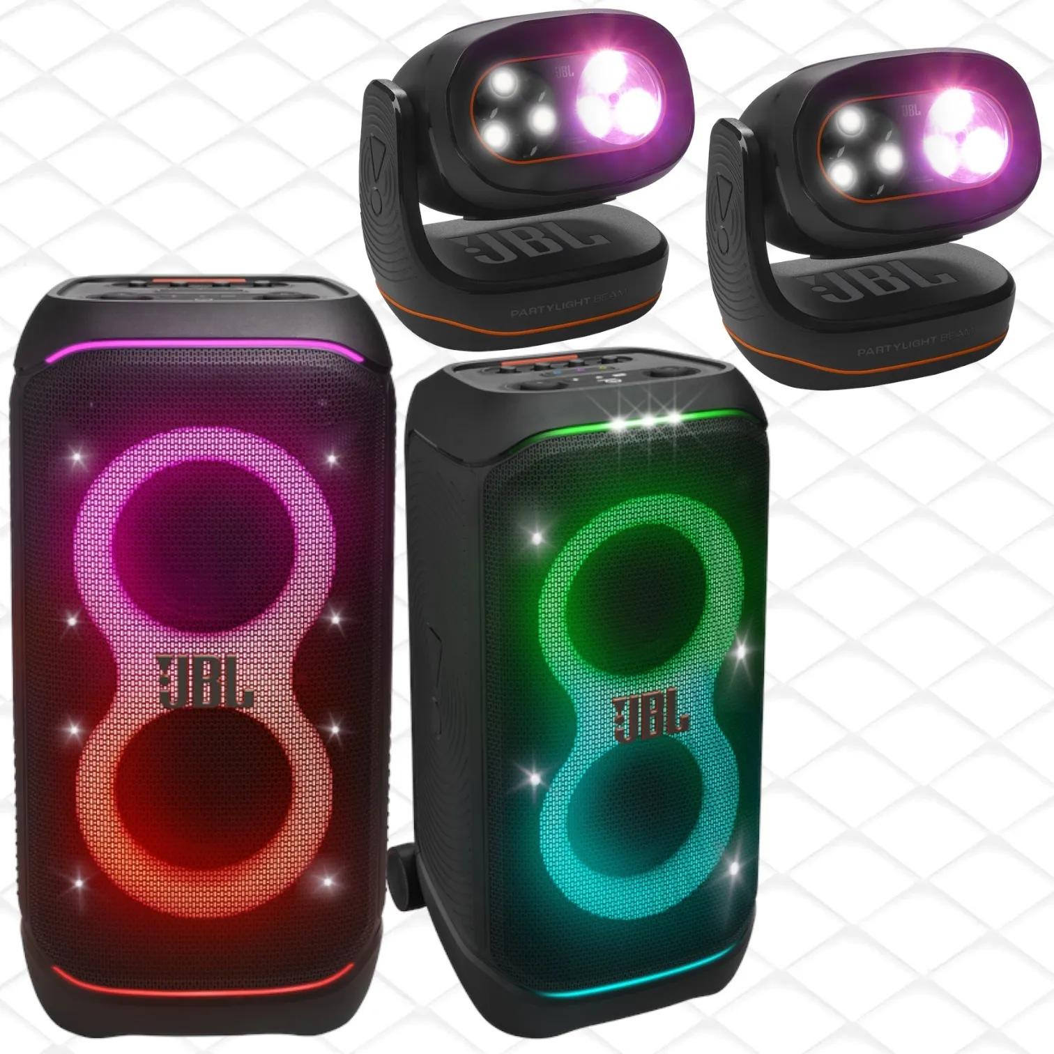 2x JBL 320 + 2x JBL Beam (-15%)