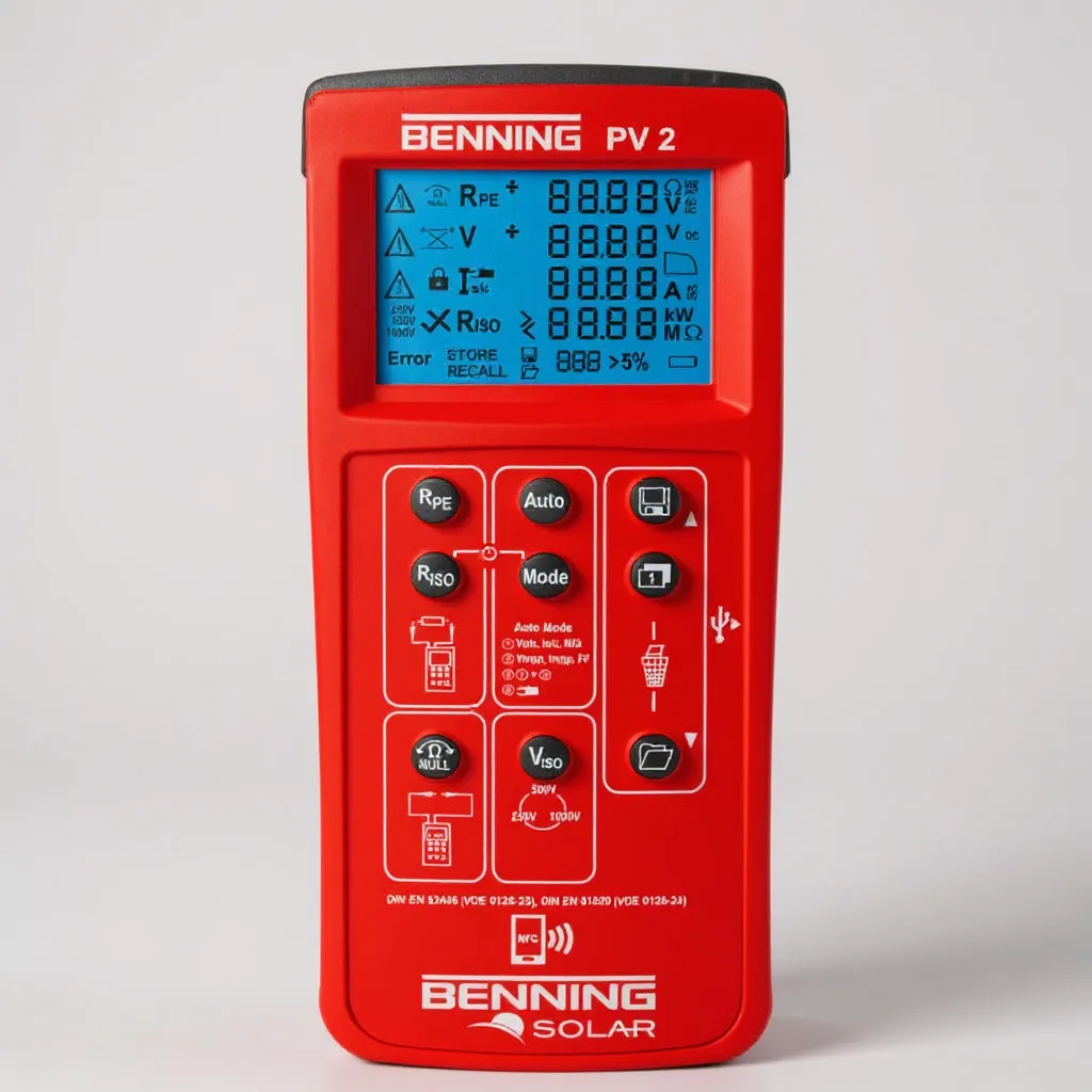 Photovoltaiktester Benning PV2