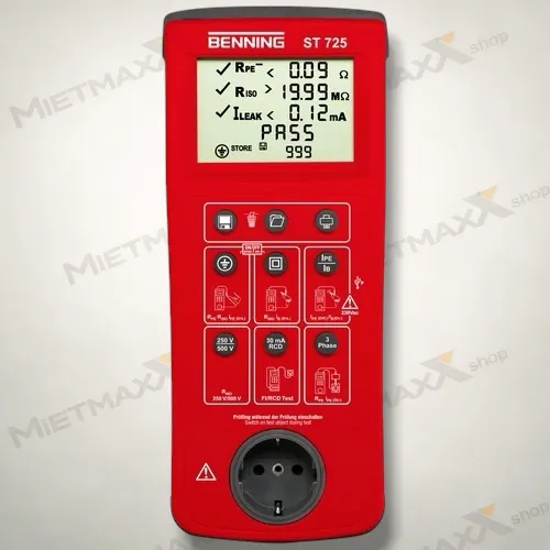 [MIETGERÄT] Benning ST 725 Gerätetester