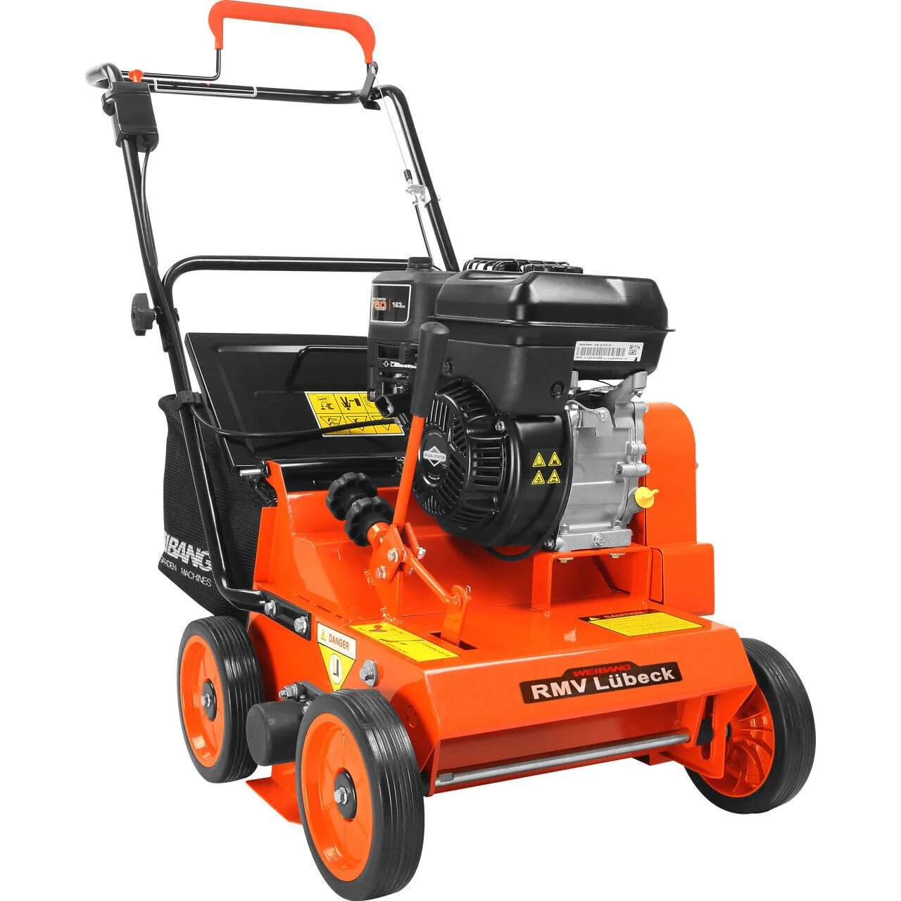 Vertikutierer 38cm + Fangkorb