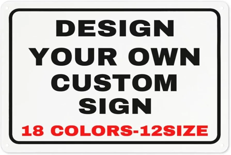 custom sign