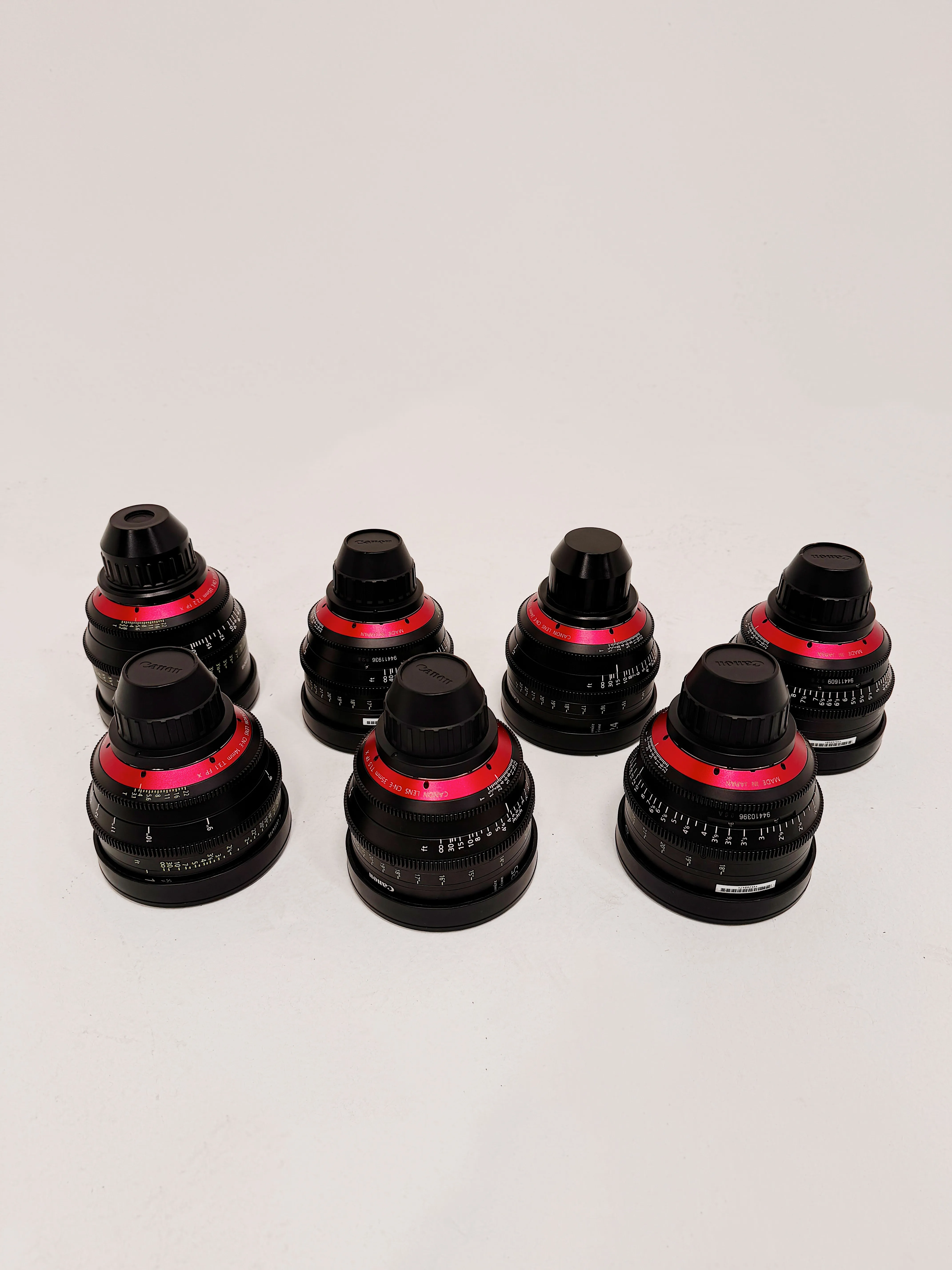 Canon Sumire CN-E Prime PL Mount 7Lens Package