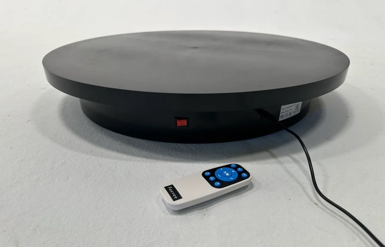 Foxvee Remote-Control Electric Turntable