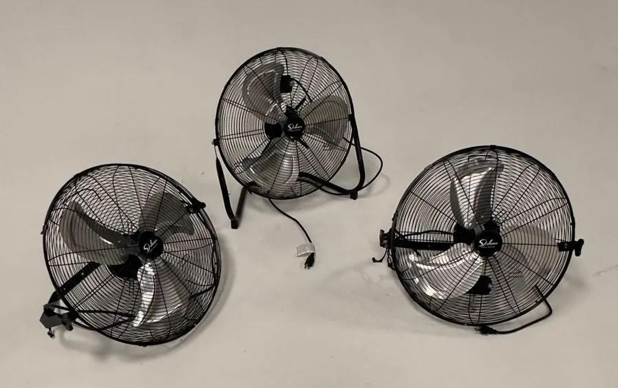 Fan 2' Round Black