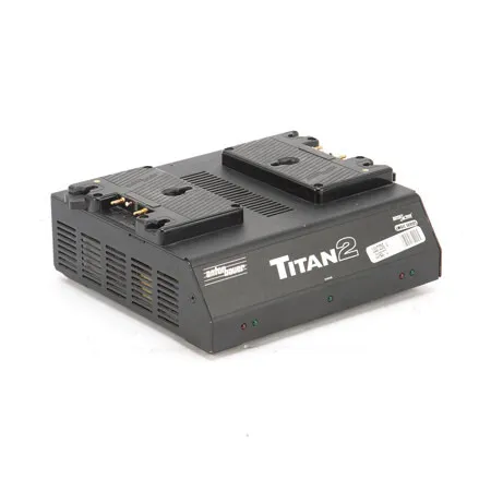 Titan (2-bay) Gold Mount Battery Charger