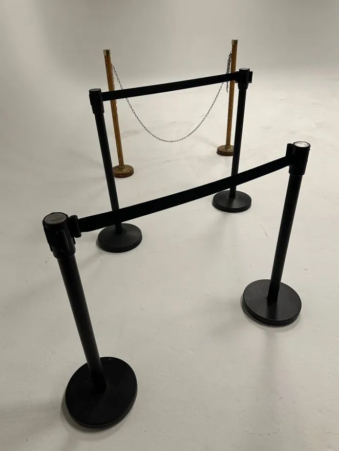 Stanchions, pair 