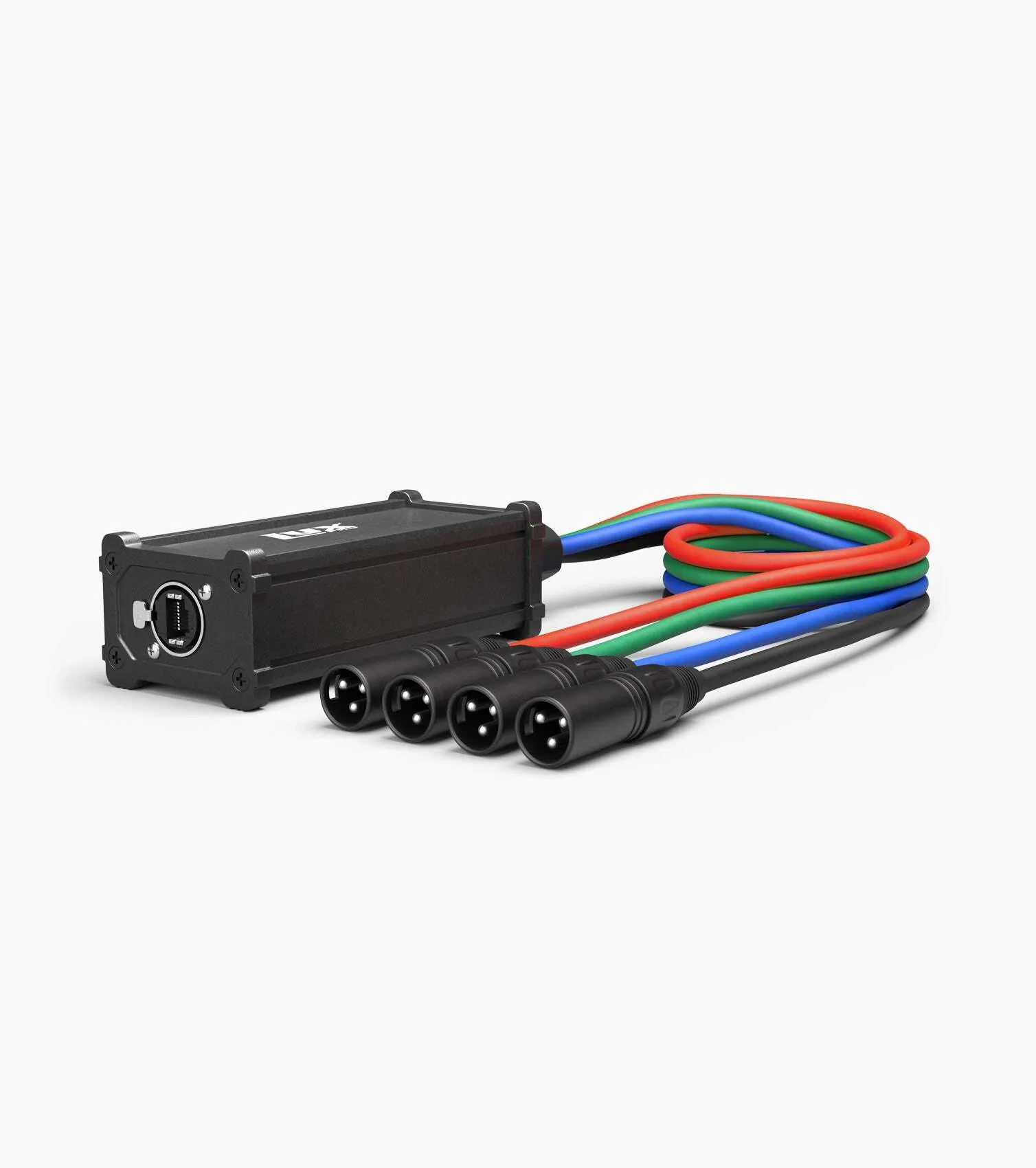 4 Channel XLR - Cat 6 Network Adapter