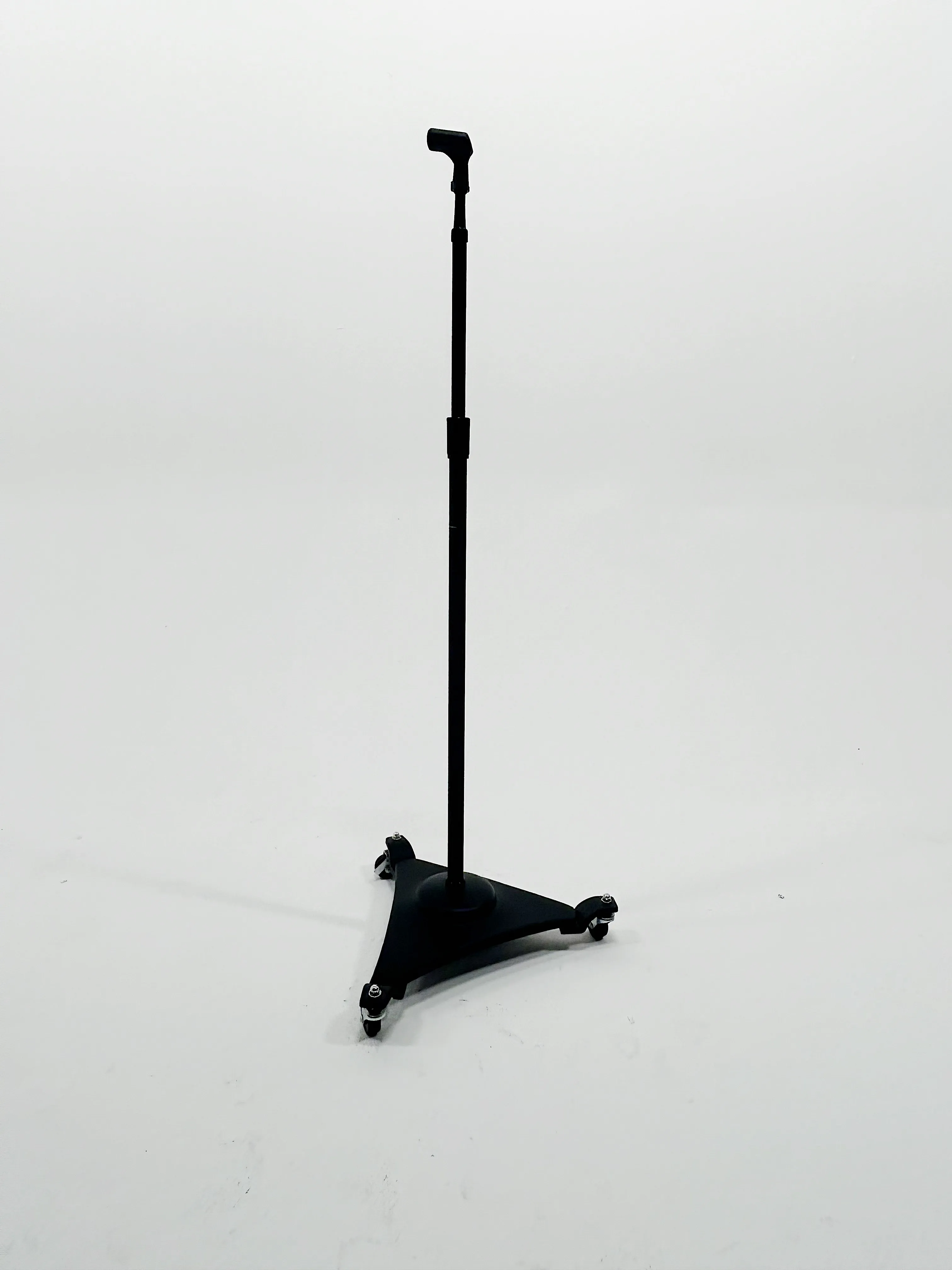 Triangle Wheel Base Mic Stand 