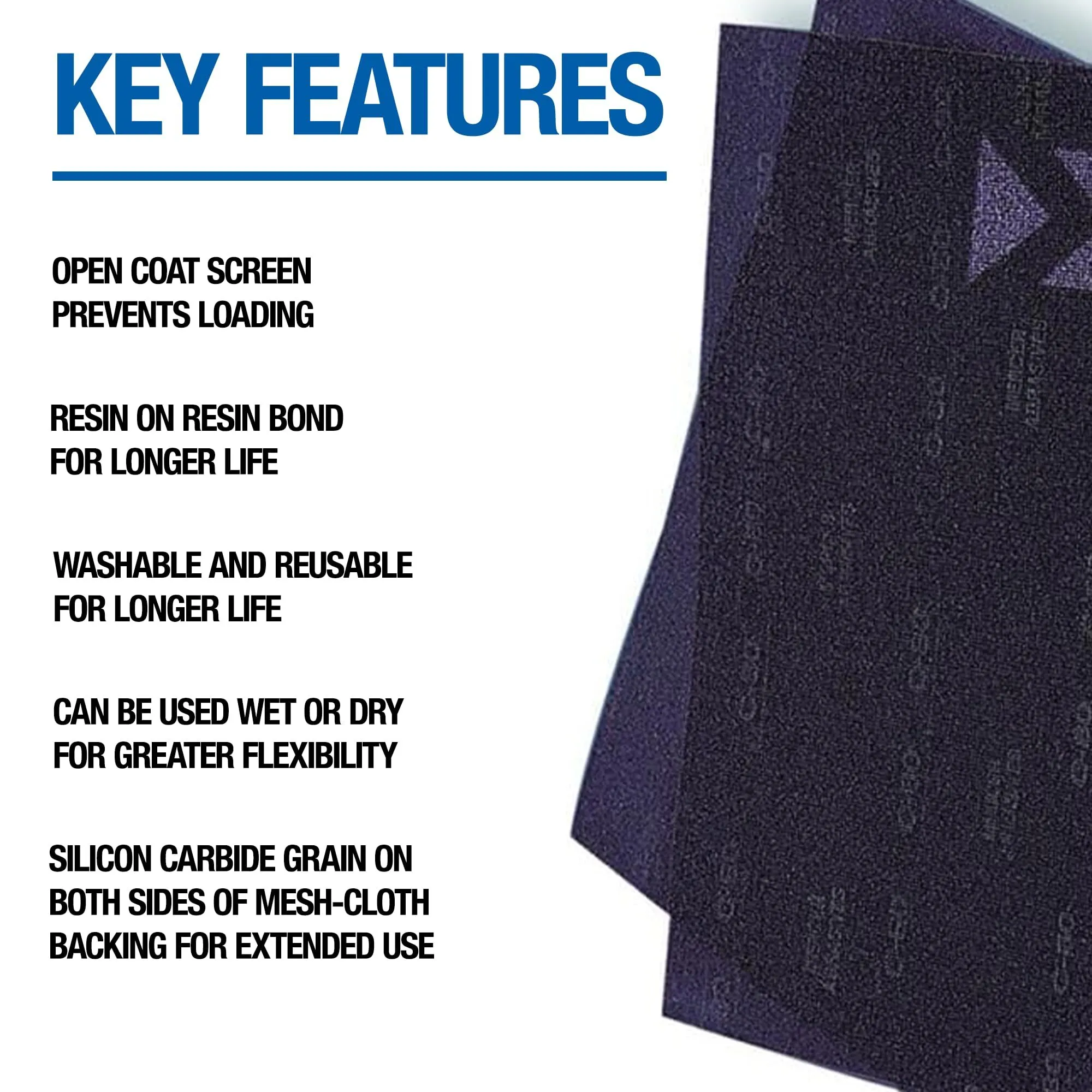 150 Grit Mesh Screen, 12" x 18"
