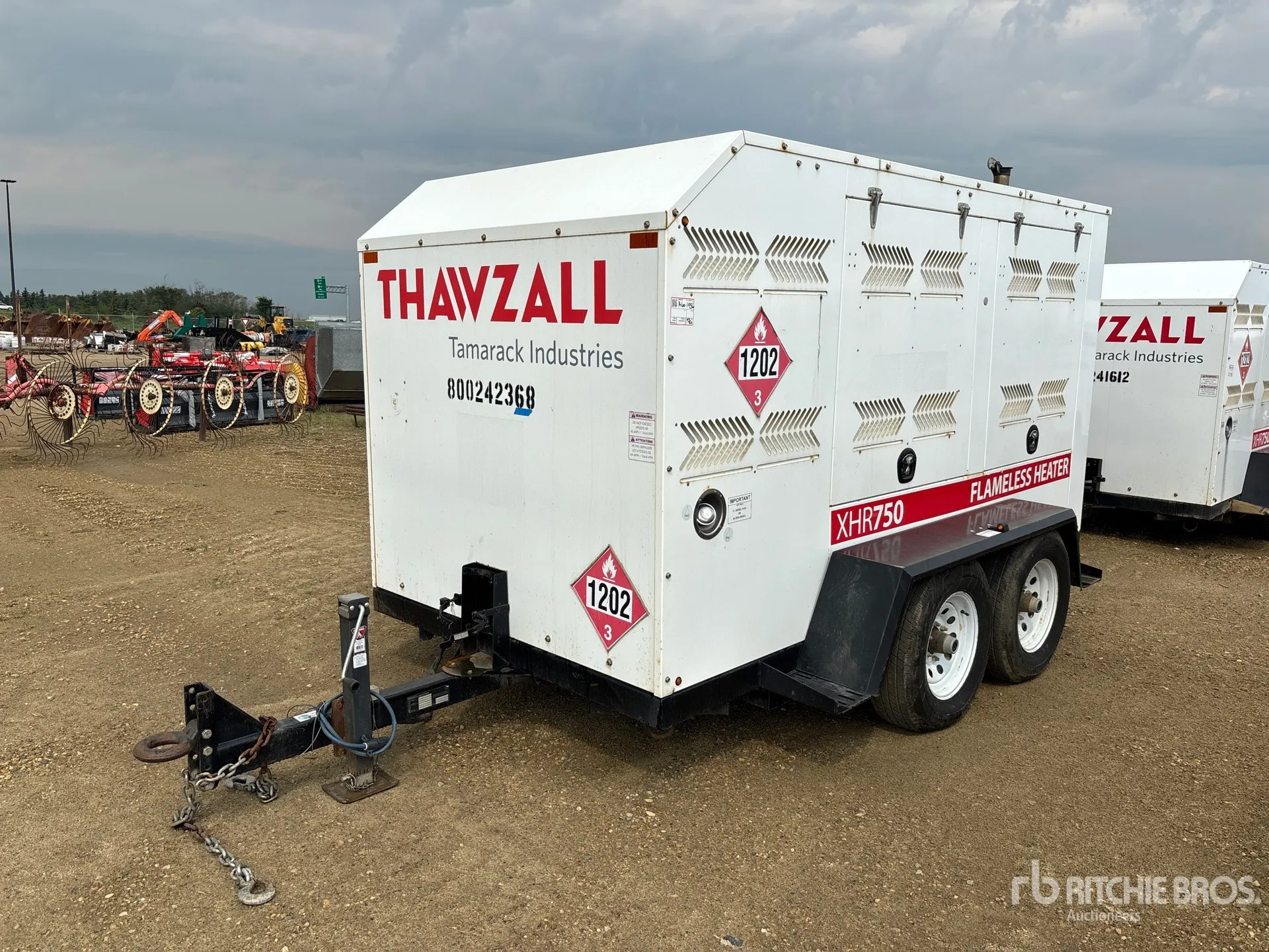 Towable 750,000 BTU Flameless Heater - Diesel