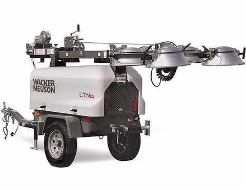 Towable 6KW Light Tower Generator - Diesel