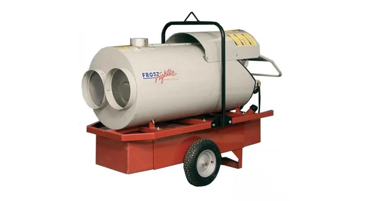 350K BTU Diesel Indirect Heater - Trailer Mounted