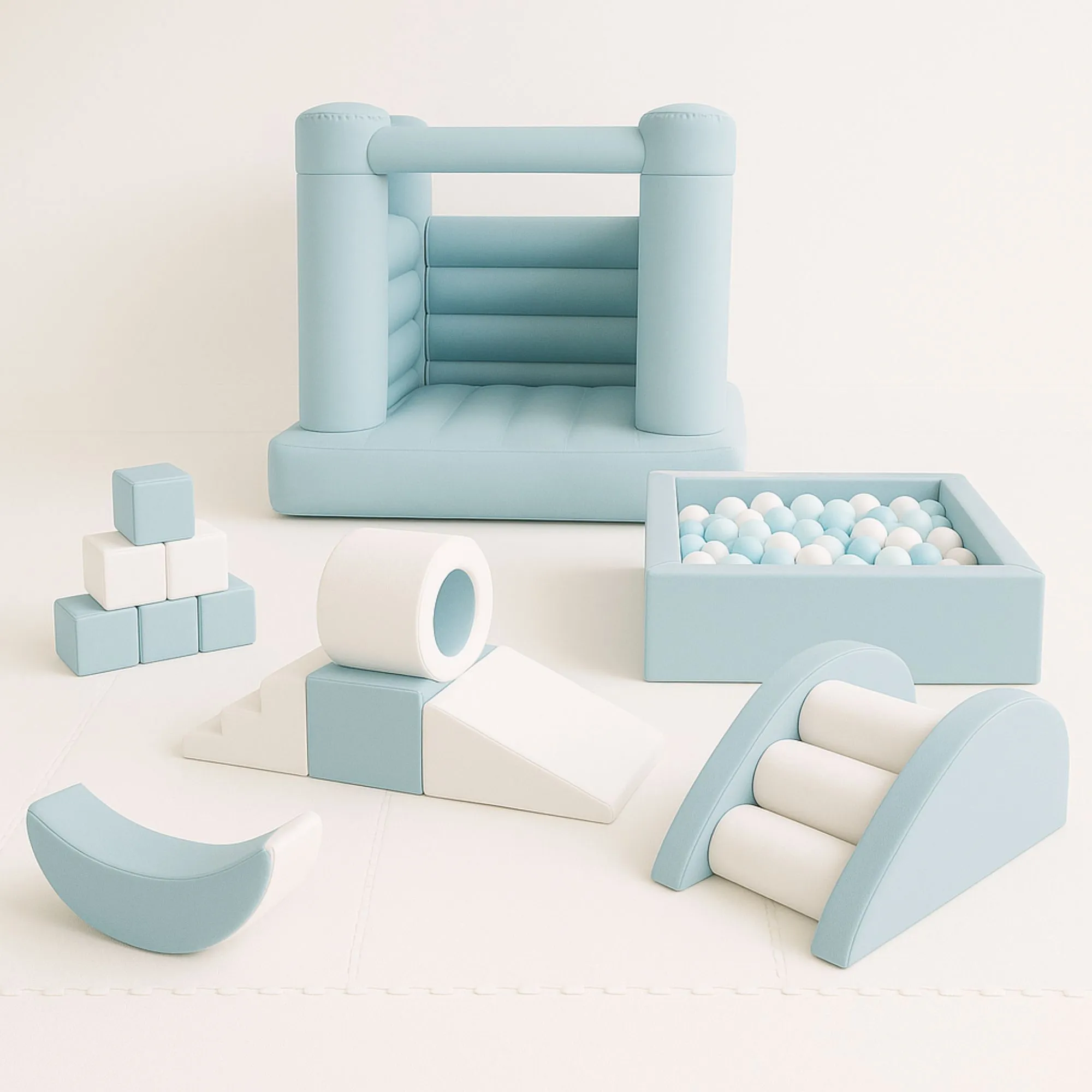 Blue/ White - Toddler Play Set-Up