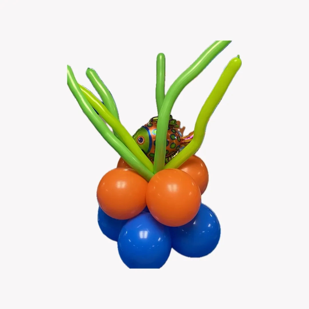 6 Balloon Centerpieces