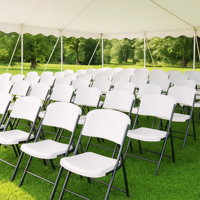 White Folding Chairs