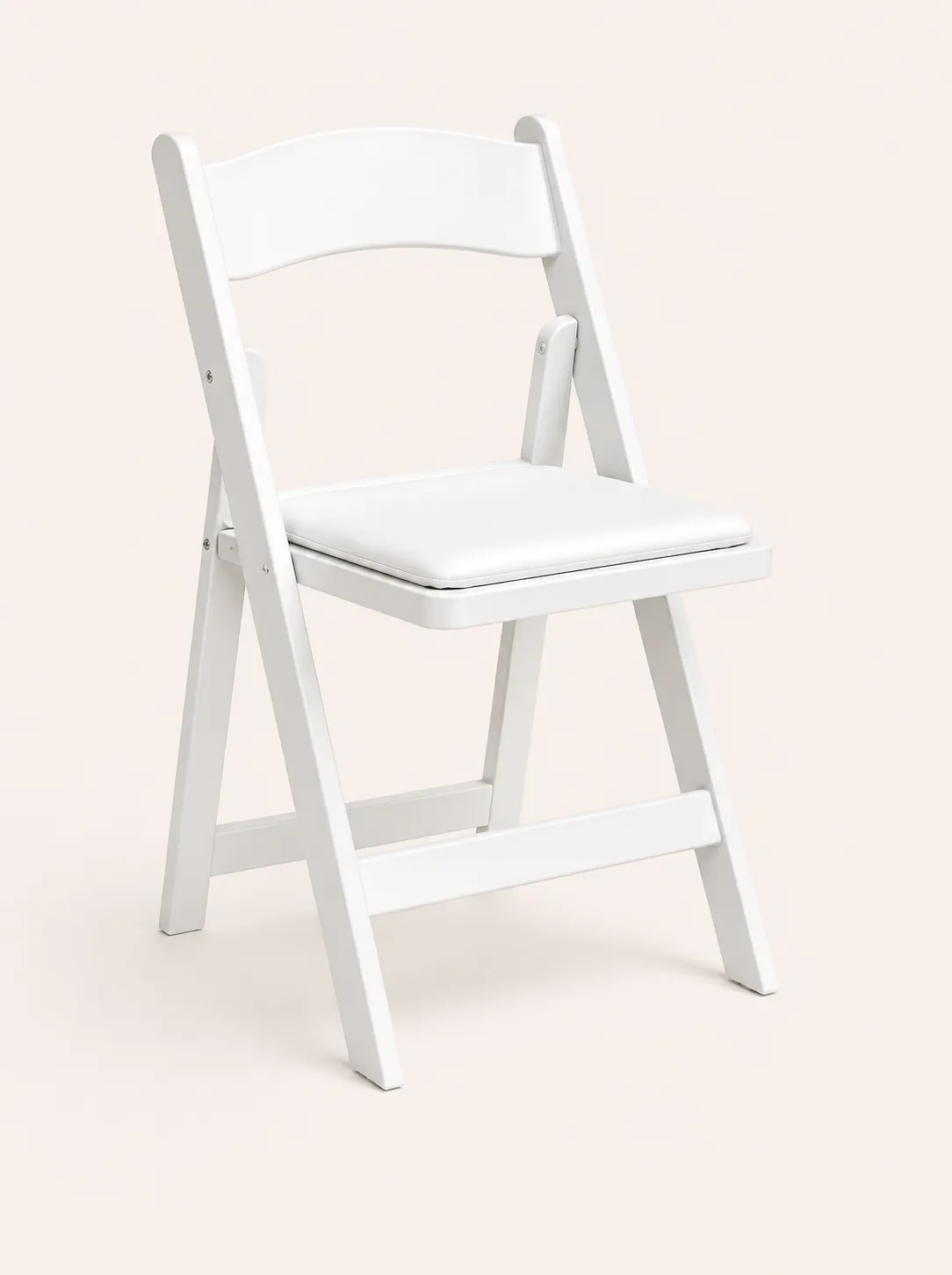 White Padded Chairs