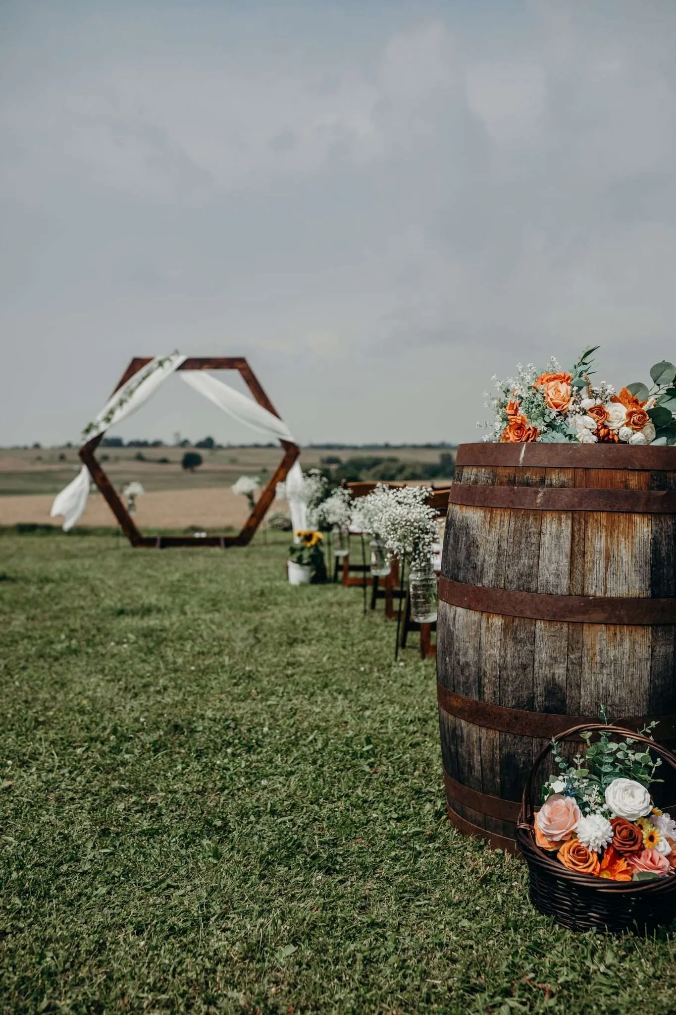 Rustic Whiskey/Wine Barrel Rentals