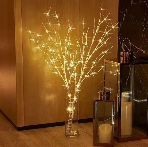 Glowing Birch Branch