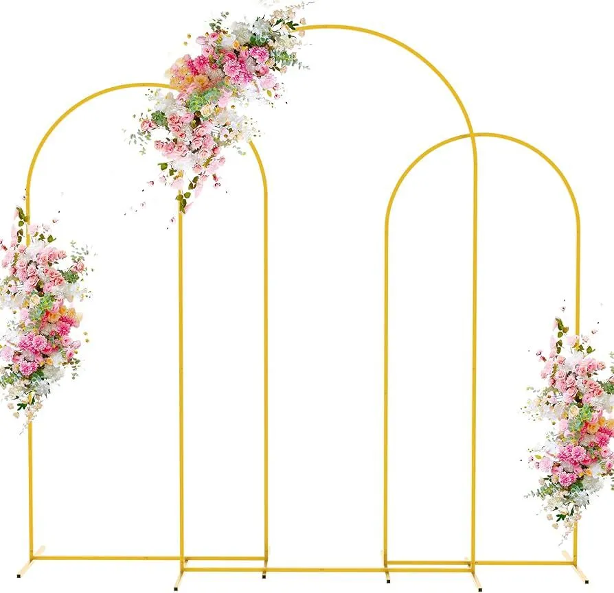 Gold Wedding Arch Stand 7.2FT & 6.6FT & 6FT