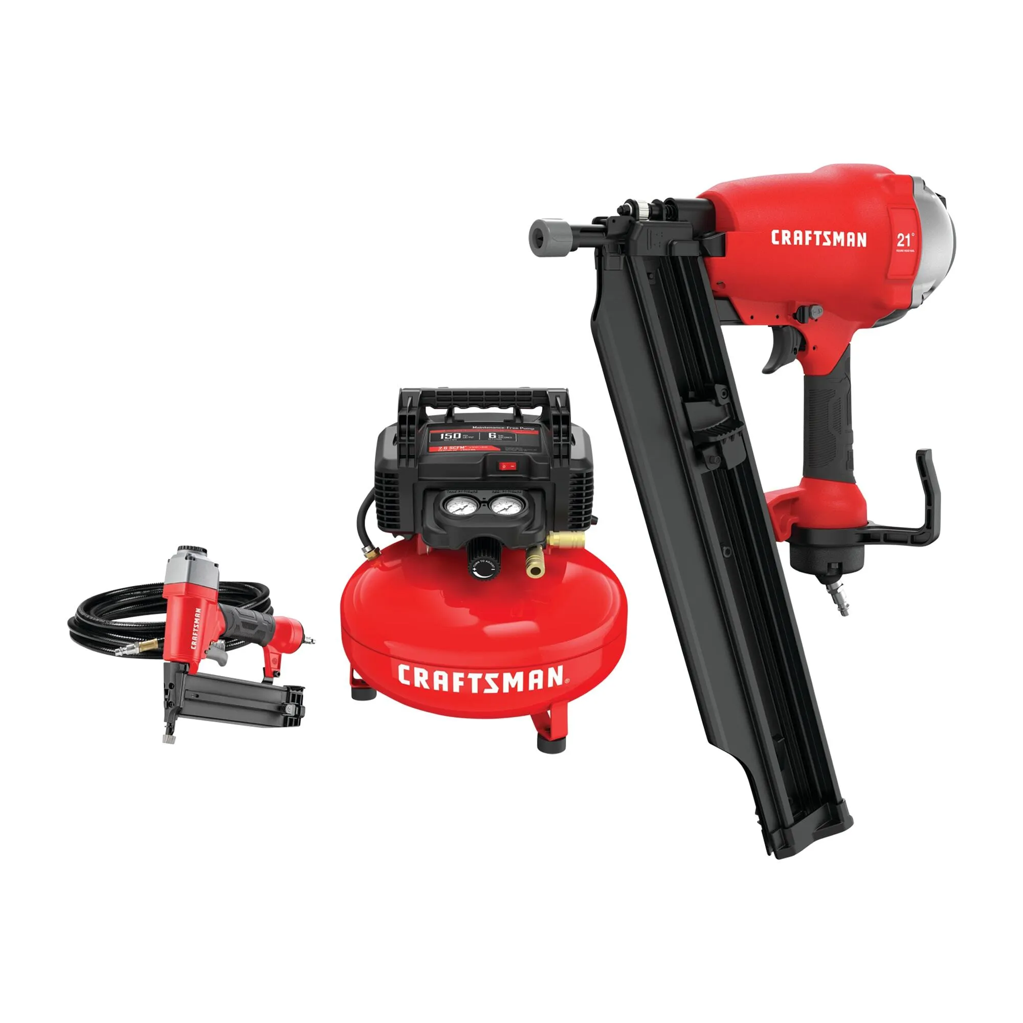 Air Compressors & Nail Guns