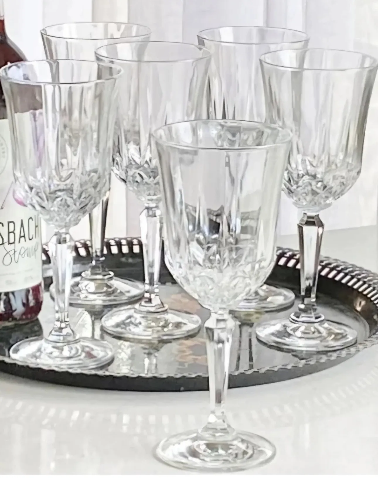 Vintage Wine Glasses