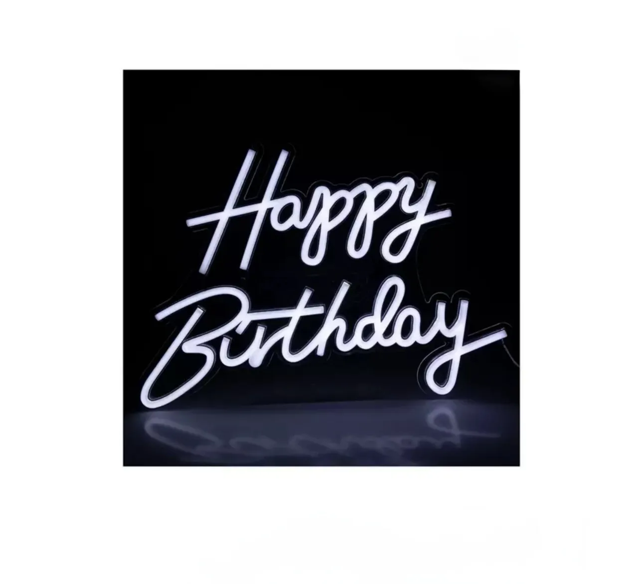 Happy Birthday LED Sign