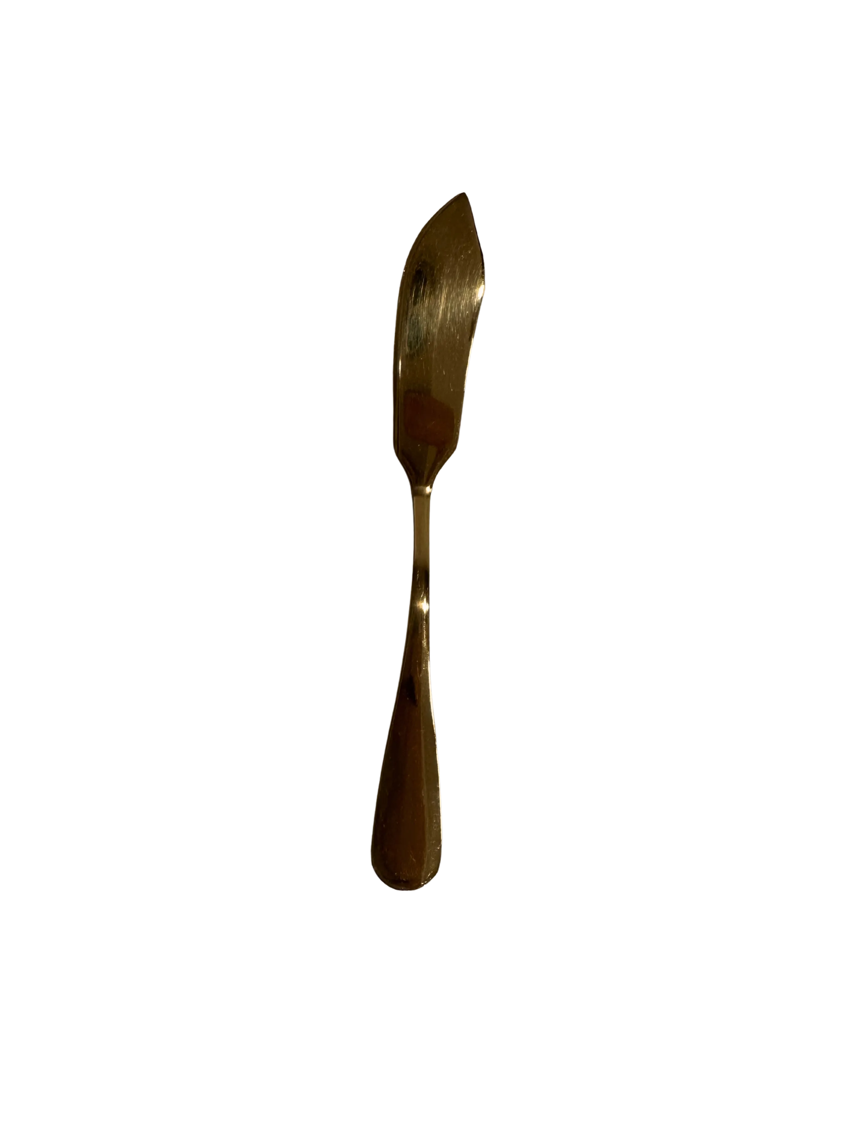 Gold Brass Butter Knife