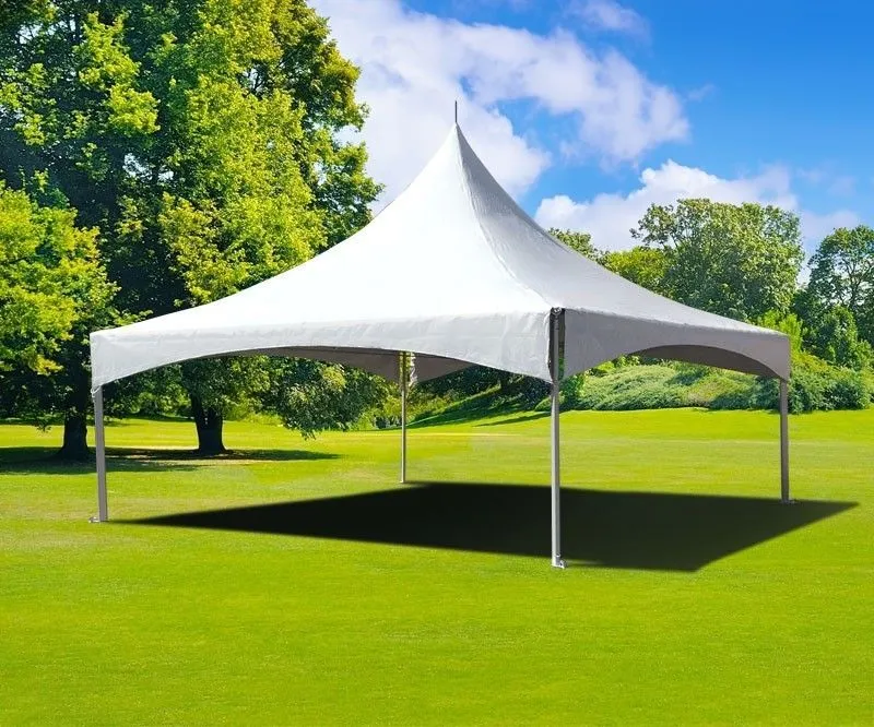 High Peak Frame Party Tent - White (Installation Included)