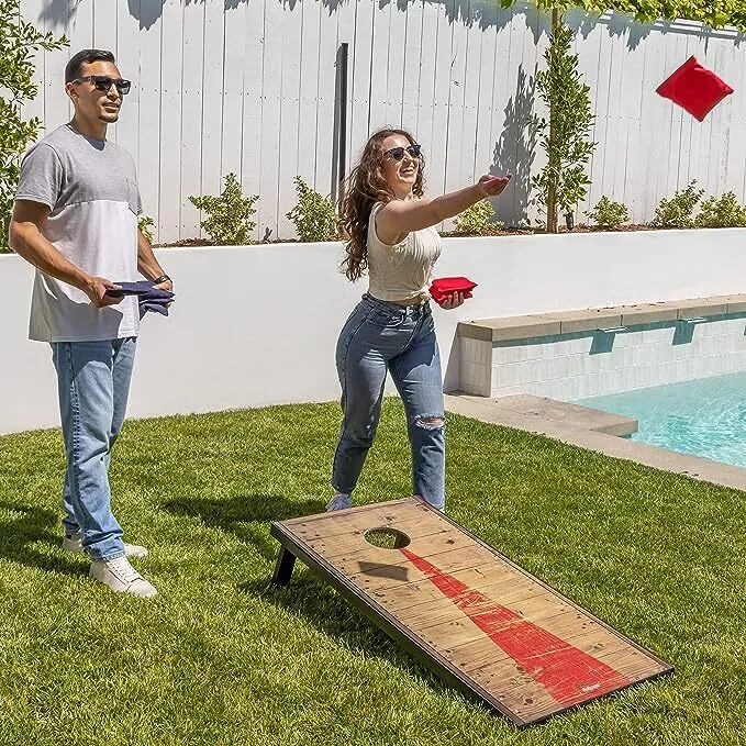 Classic Cornhole Set With Travel Case