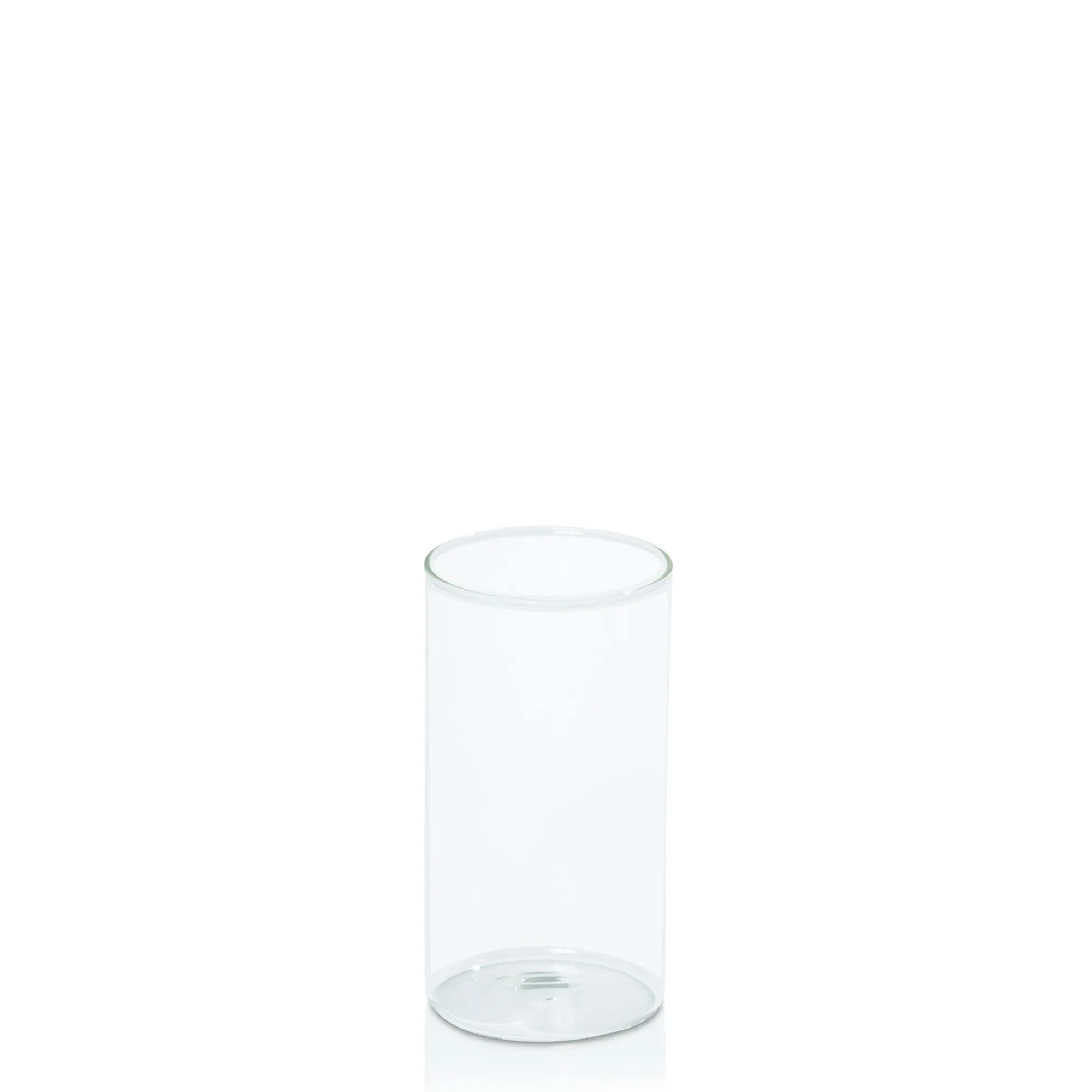 Sofia - Fine Glass Candle Cylinder - 16cm x 8xm