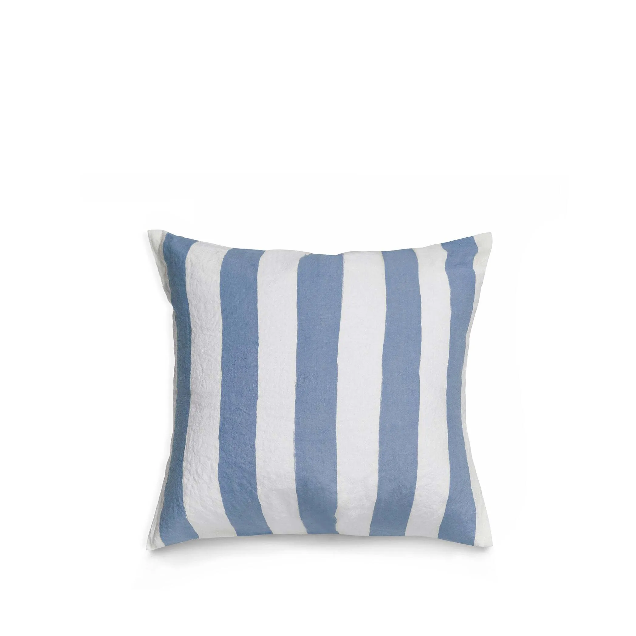Blue and White Stripe Cushion