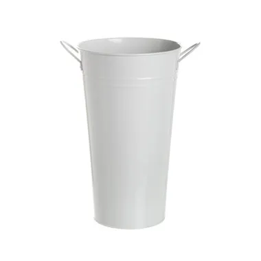 White flower buckets