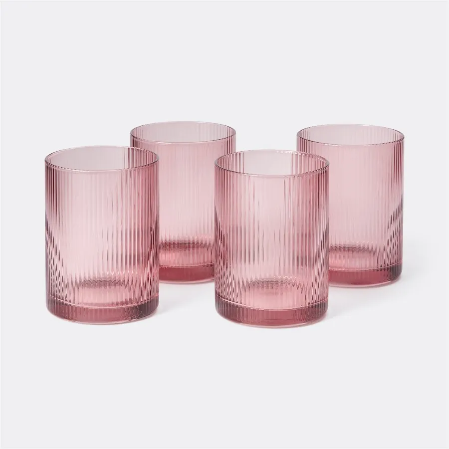 Rosewater Pink Ripple Tumbler - 320ml