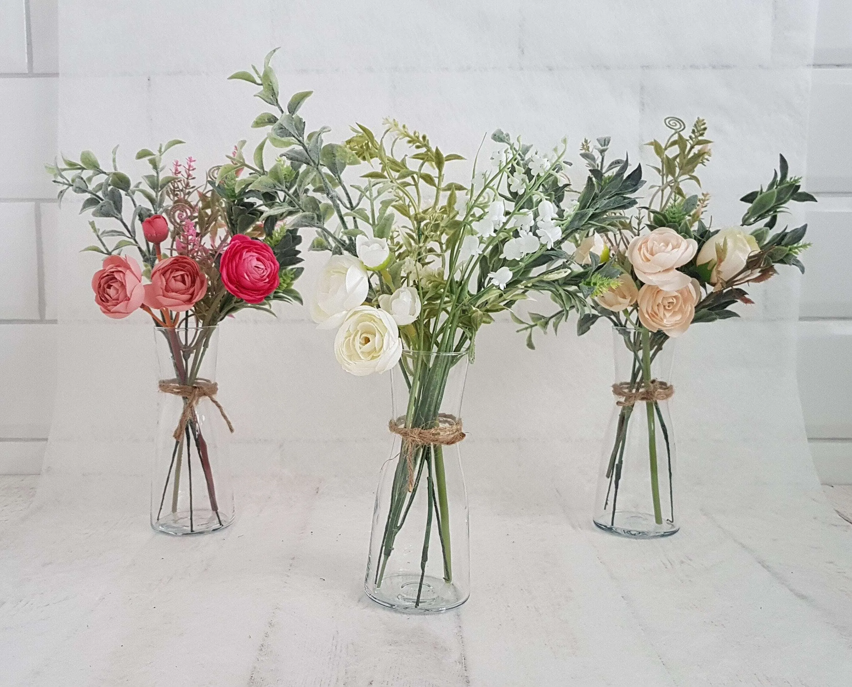 Artificial Flowers table posy - Small