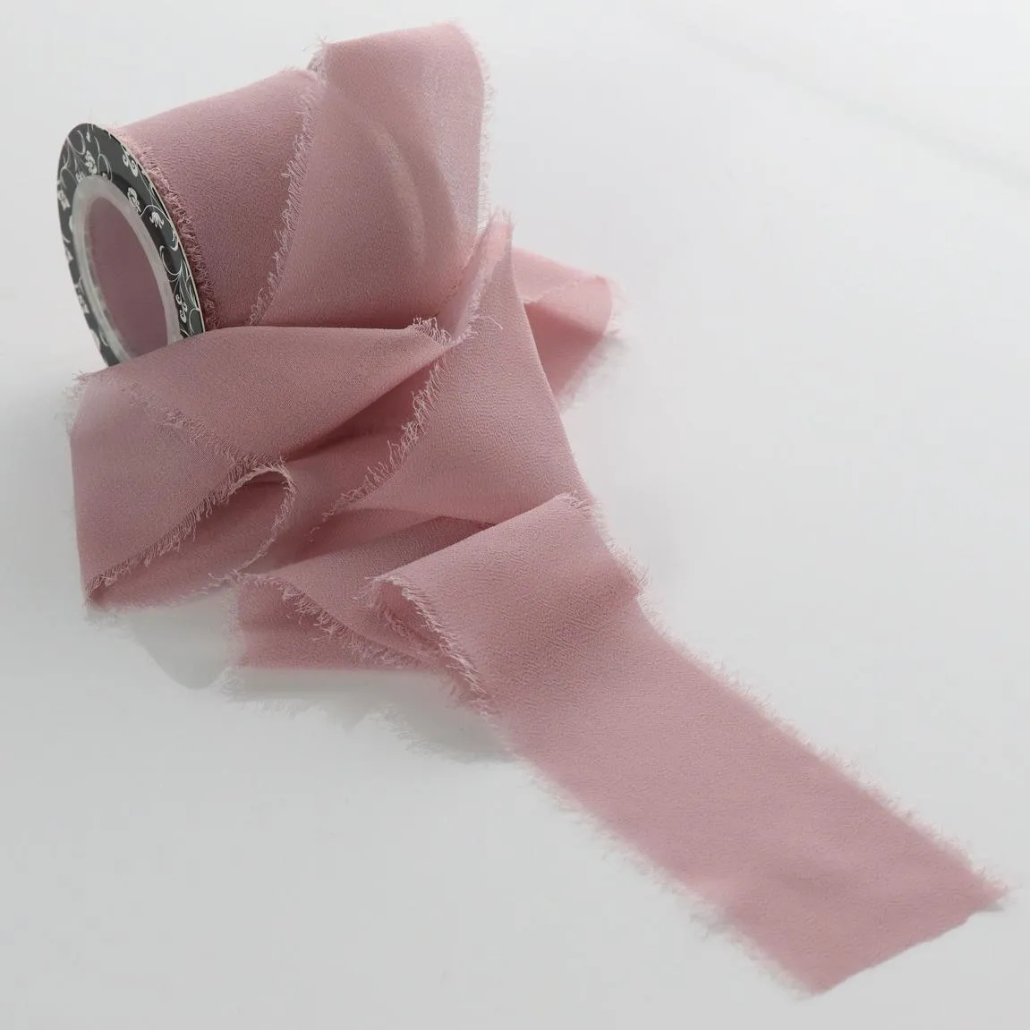 Ruby Ribbons - Raw Chiffon - 10 metre bungles