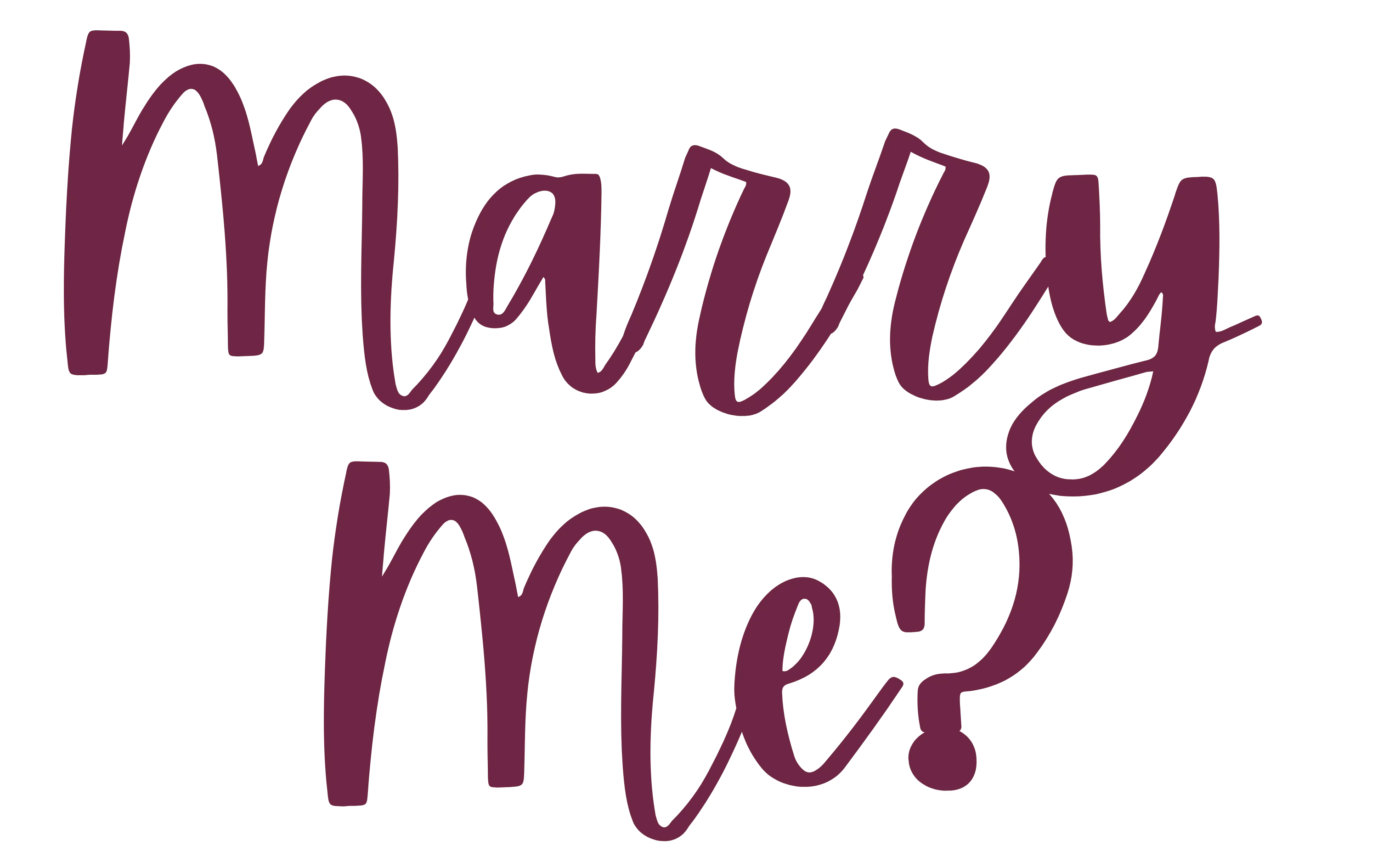 MARRY ME? - SIGN