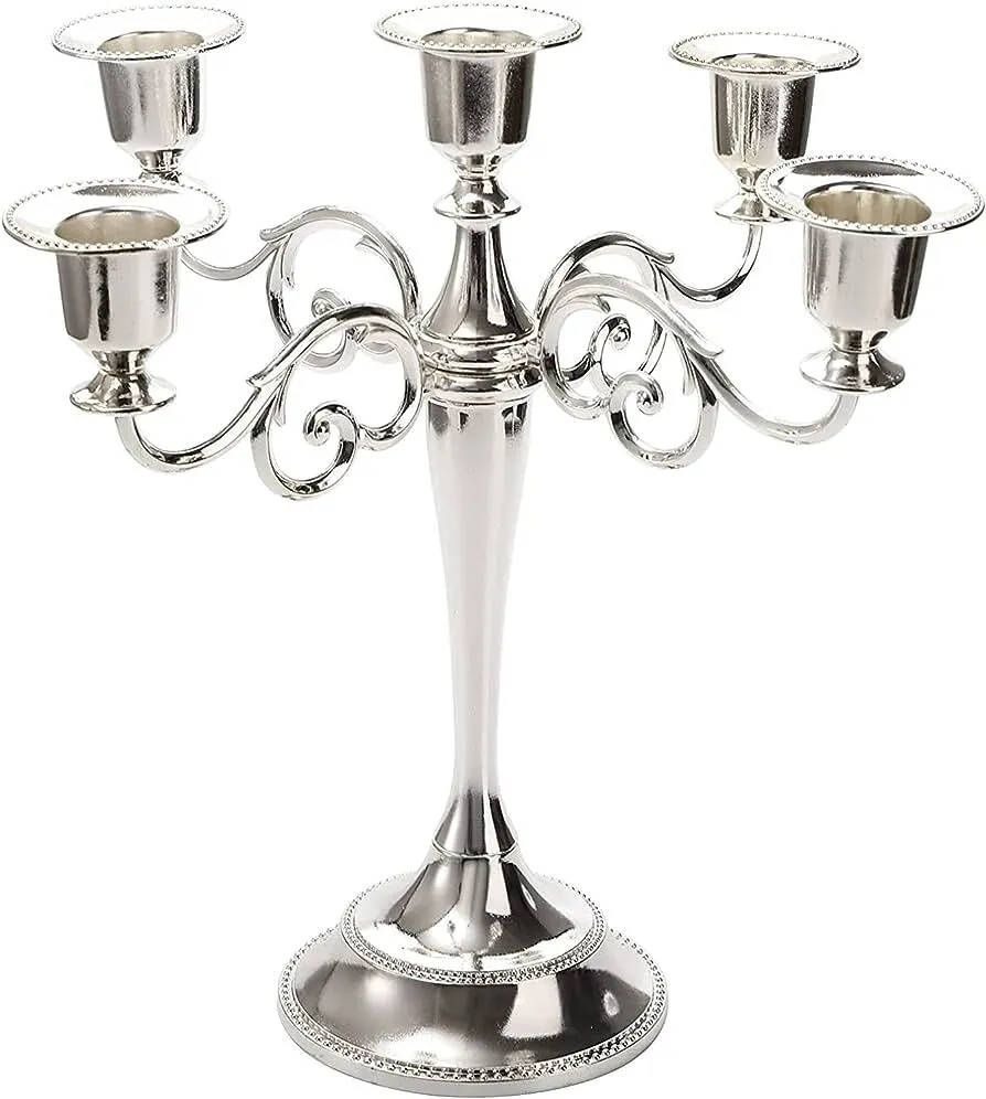 Silver Candleabras