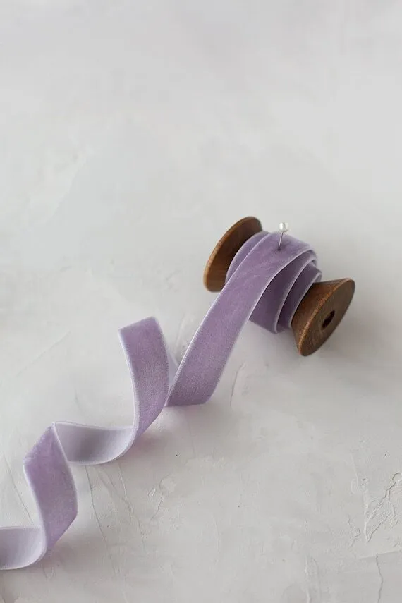 French Velvet Ribbon - Per metre