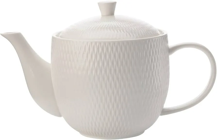Diamonds 800ML Teapot White