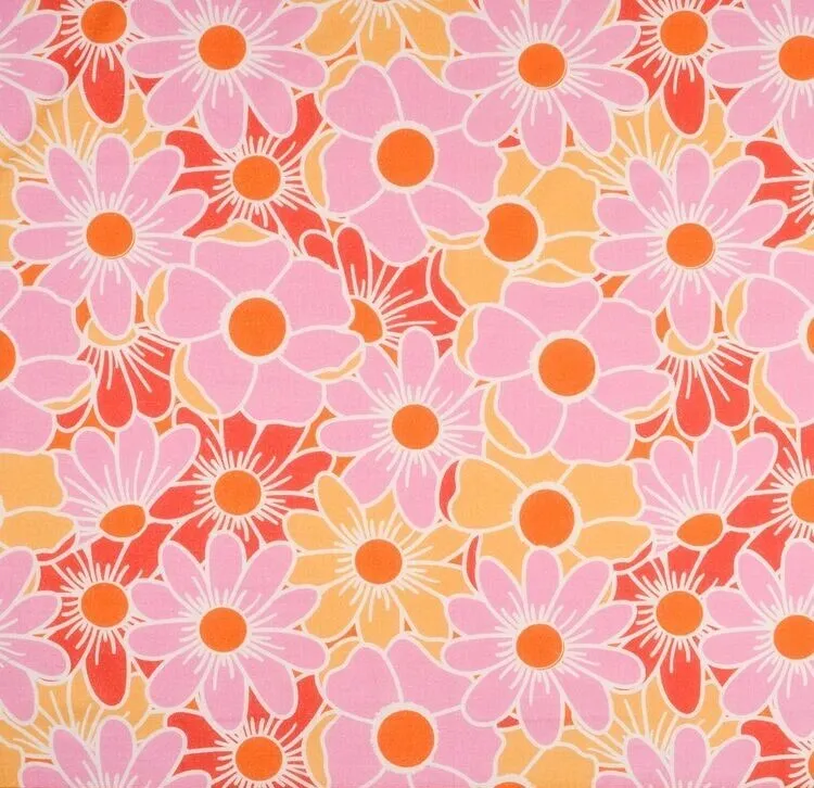 Let's Spritz - Floral Linen Table Runner 200 x 40