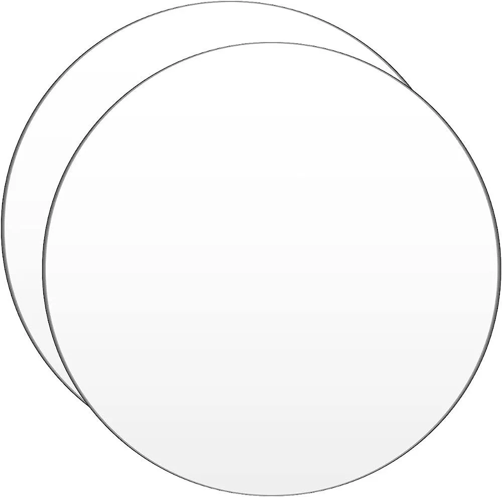 Acrylic Clear Round Board 30cm Dia