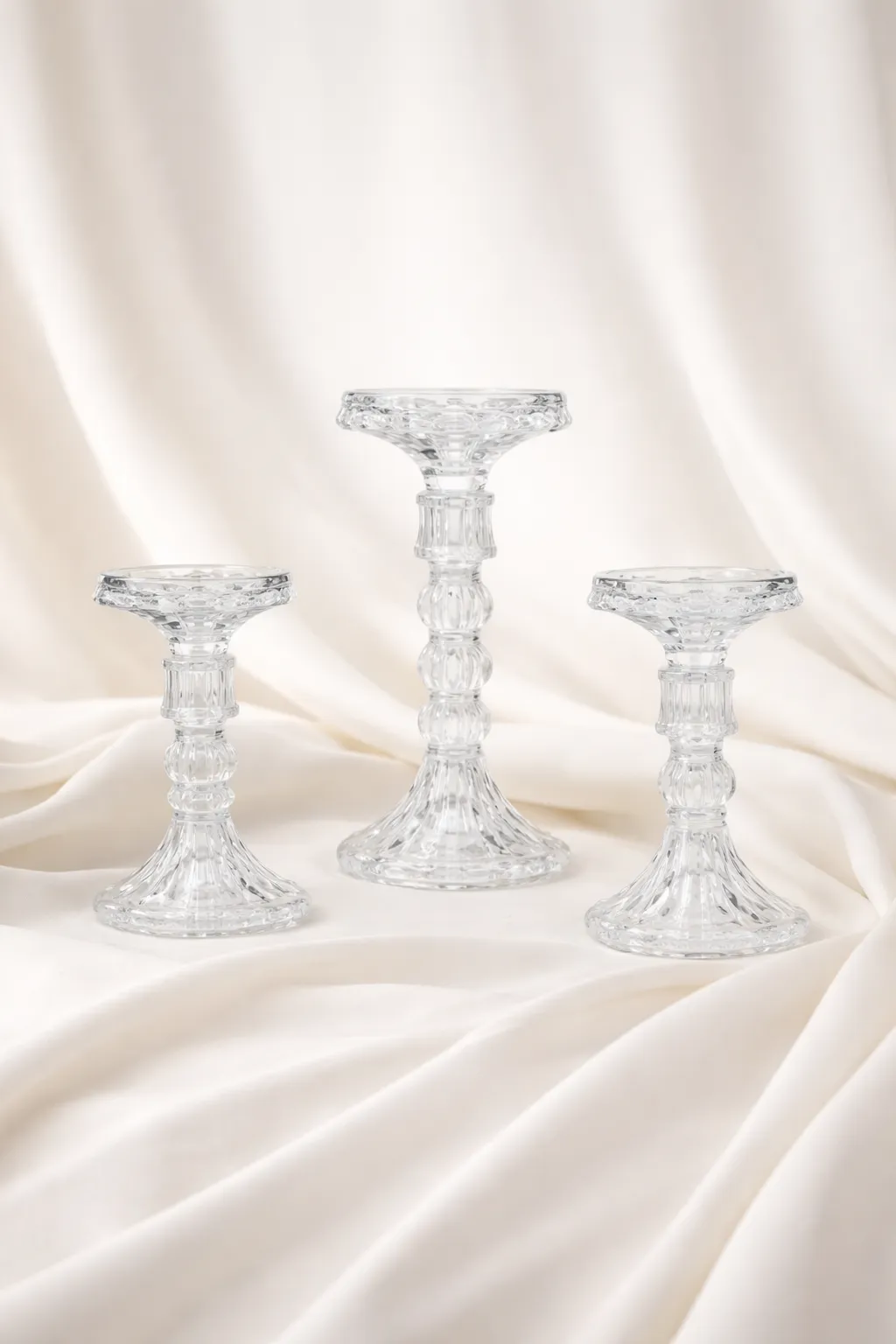 The Florence Glass Candlestick