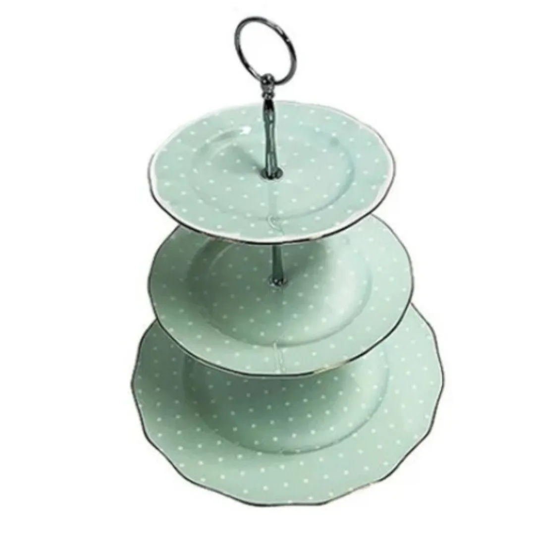 Royal Albert "Polka dot" 3 Tier Cake Stand
